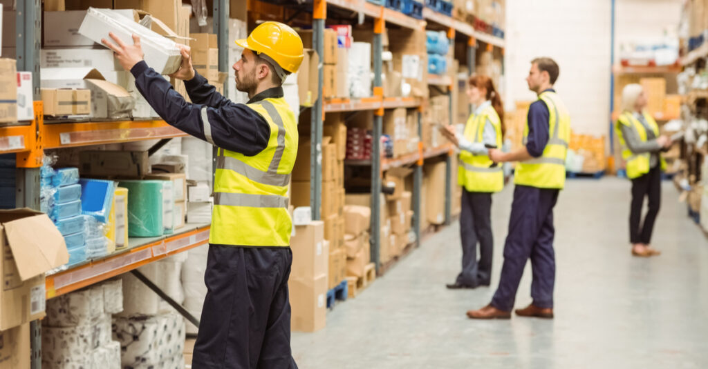 Warehouse fulfilment MSL UK warehouse team handling eCommerce Fulfilment orders